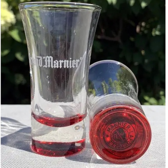 Grand Mariner pair of 2 Shot Glasses - Picture 3 of 3